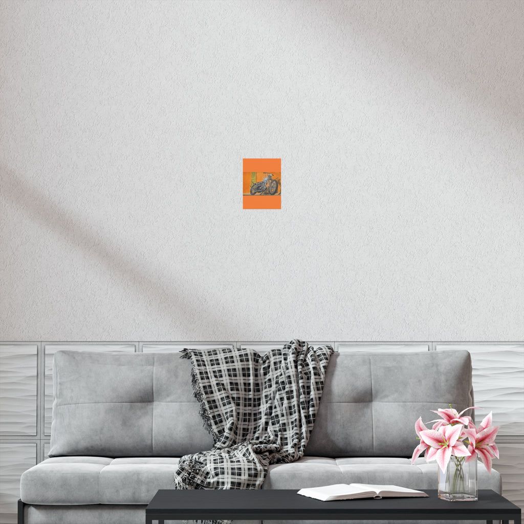 Steel Shadows  Art Print