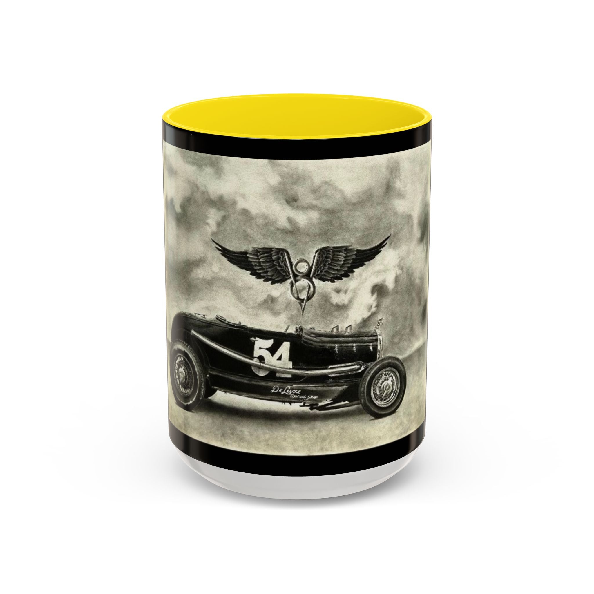 18 Vintage Racing Accent Coffee Mug