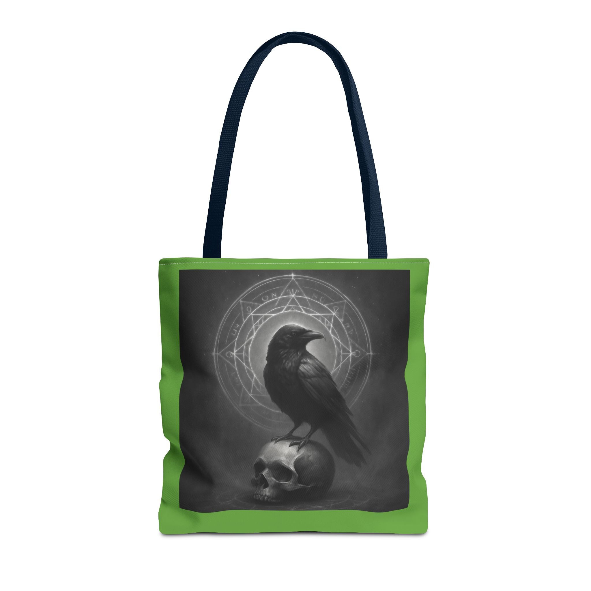 Black Raven & Skull Magic  Tote Bag