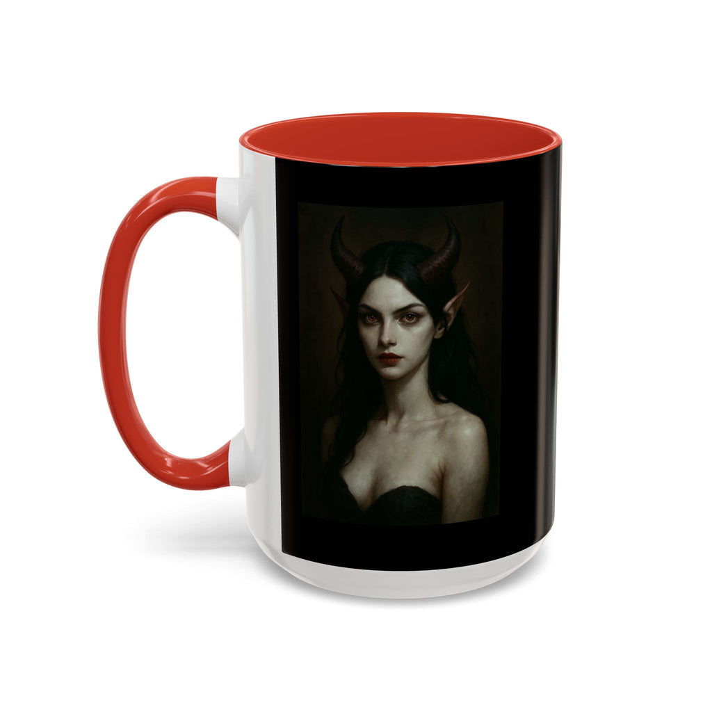 20 Dark Aesthetic Devilish Accent Coffee Mug