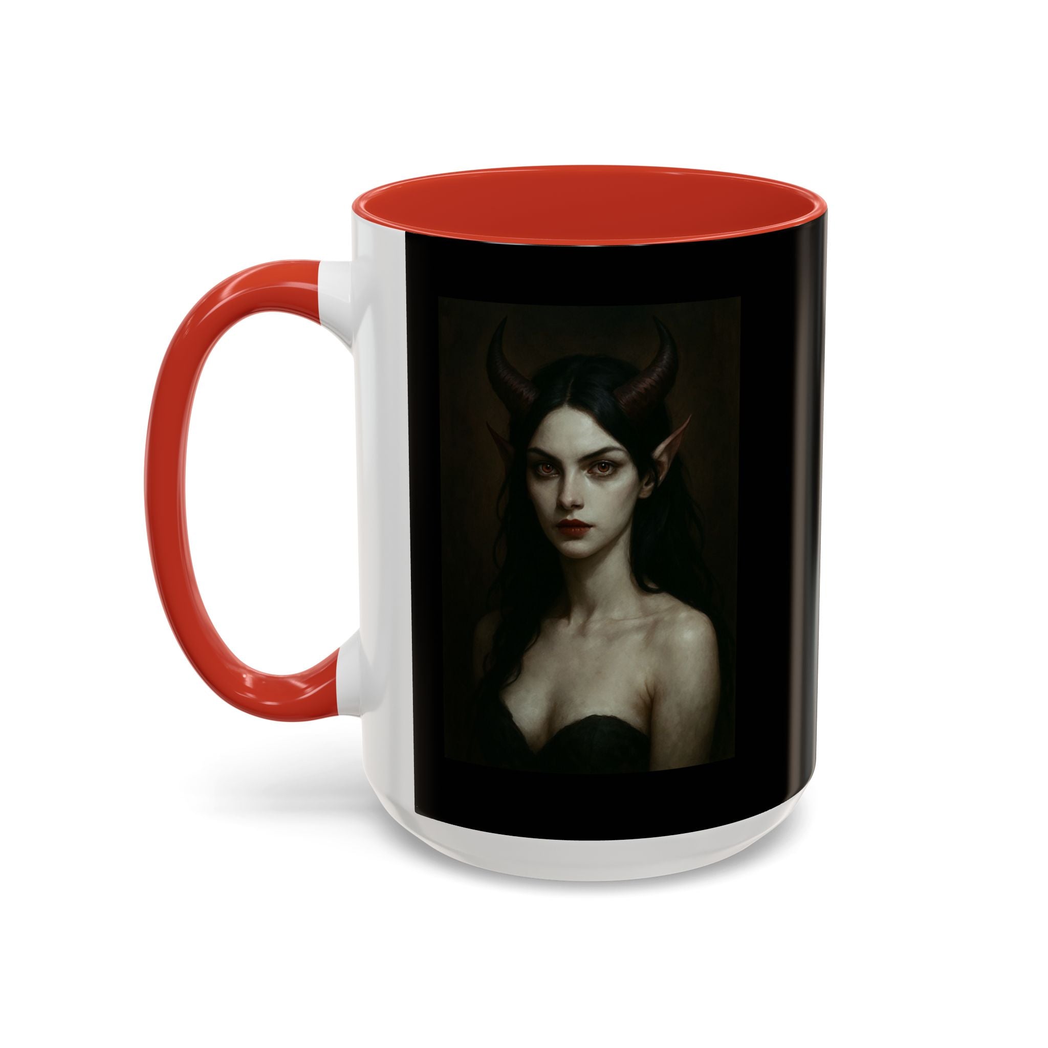 20 Dark Aesthetic Devilish Accent Coffee Mug