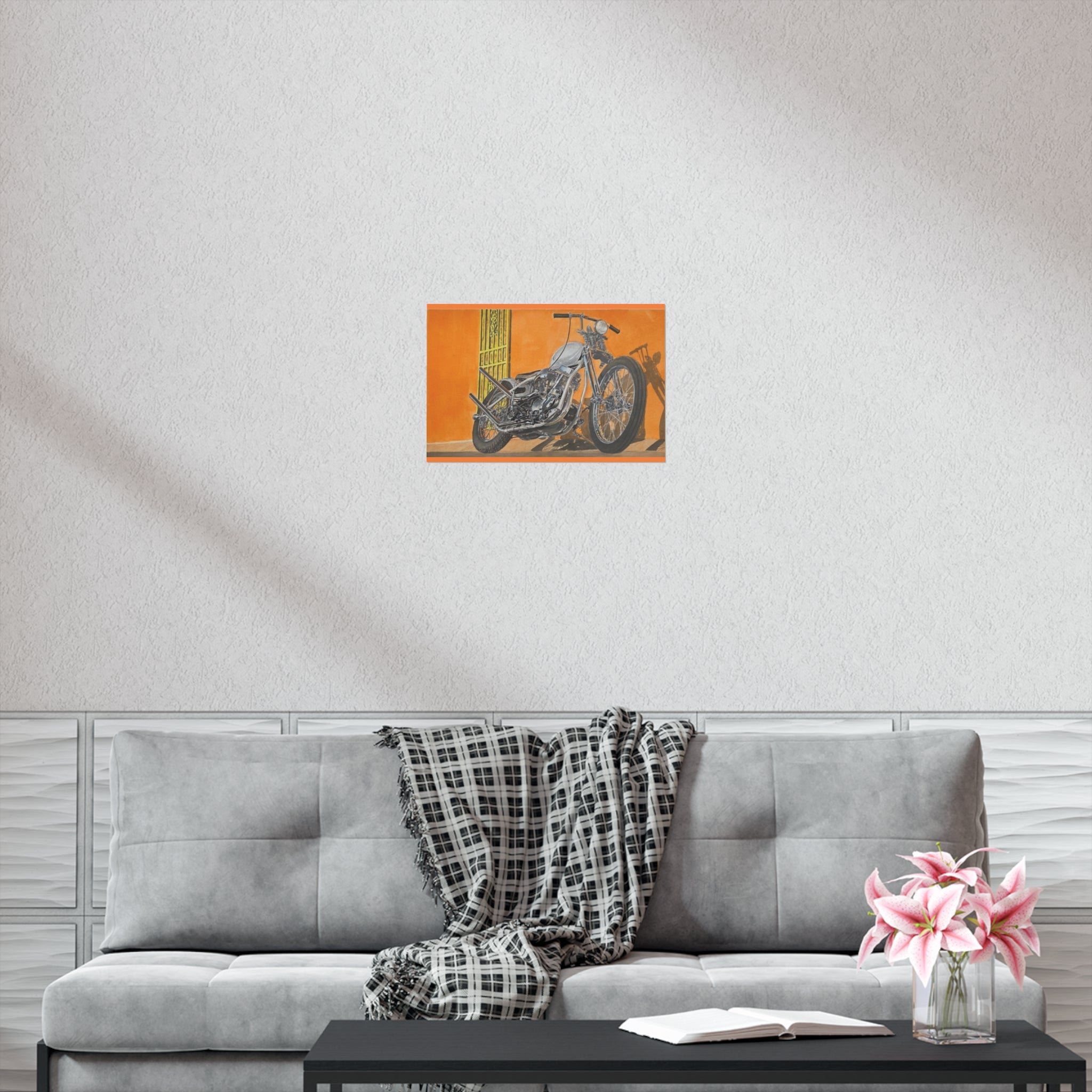 Steel Shadows  Art Print