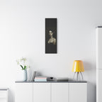 Gothic Art Canvas Print, Demon Aesthetic Home Decor, Dark Fantasy Wall Art, Witchy Room Decoration, Unique Gift for Halloween, Edgy Art