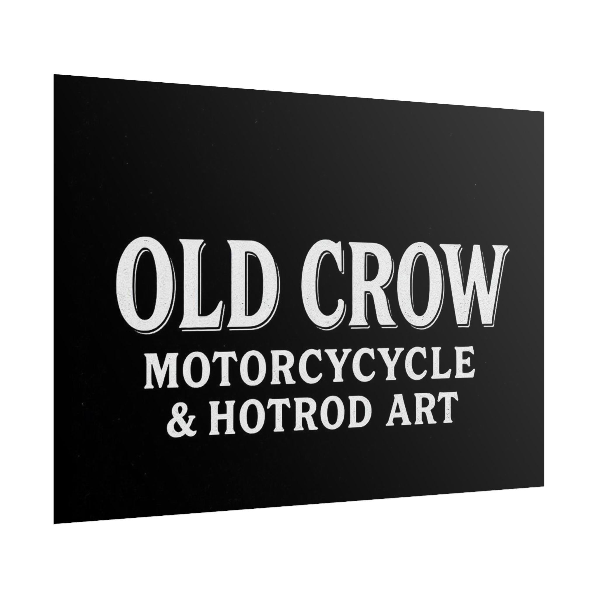 Old Crow: The Omen Art Rolled Posters