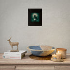 Mystical Raven Art Poster | Dark Aesthetic Wall Decor for Home