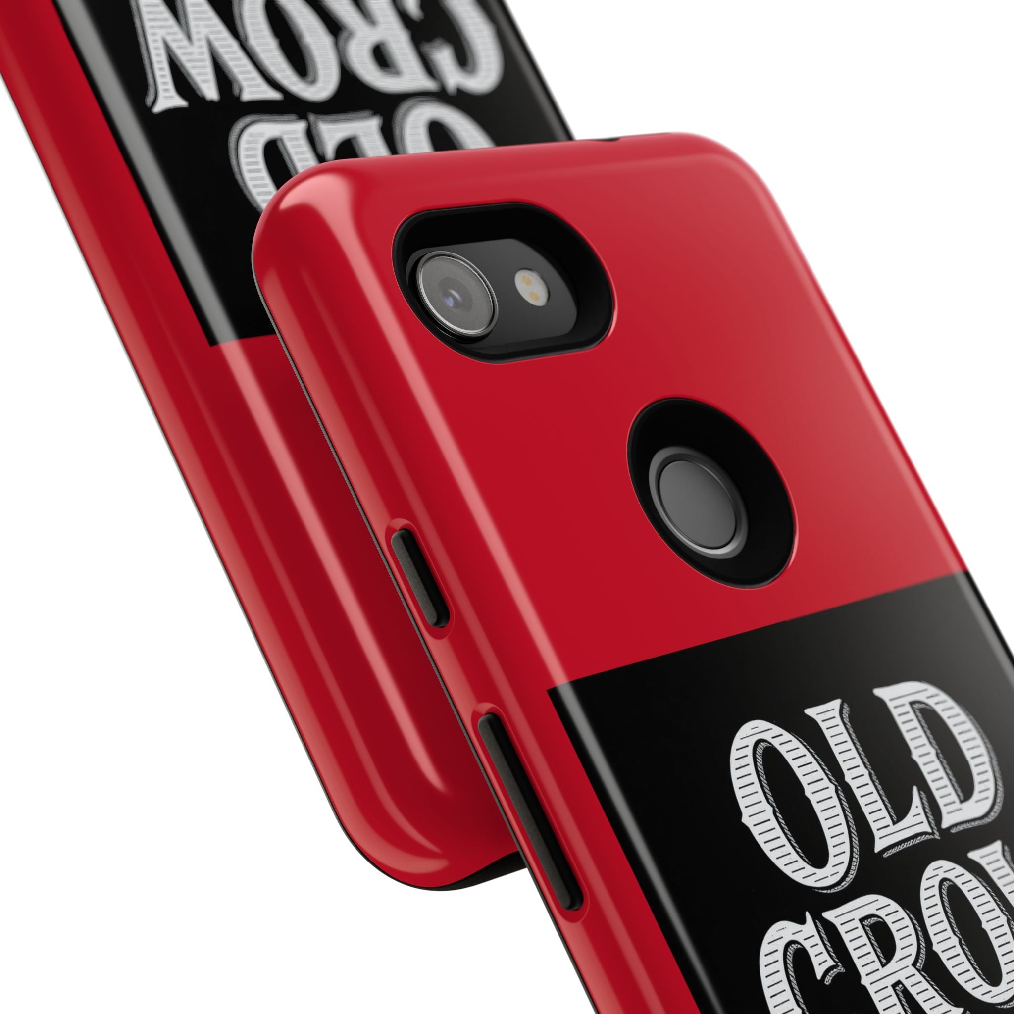 Classic Old Crow Garage Typography Cases