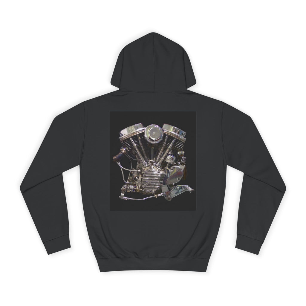 Old Crow Motorcycle & Hotrod College Hoodie