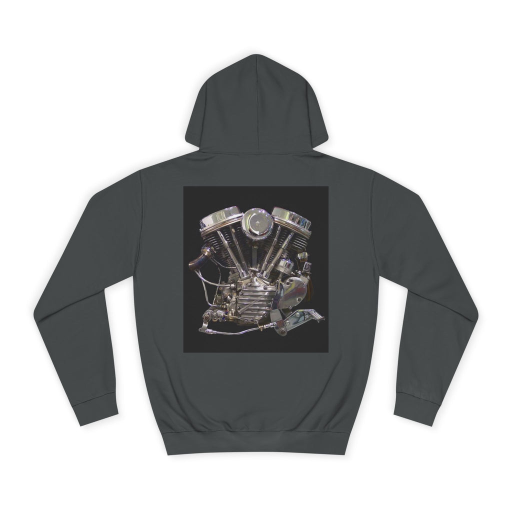 Old Crow Motorcycle & Hotrod College Hoodie