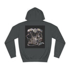 Old Crow Motorcycle & Hotrod College Hoodie