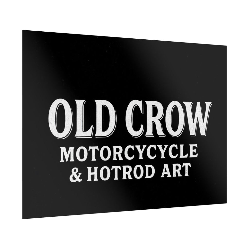 Old Crow: The Omen Art Rolled Posters
