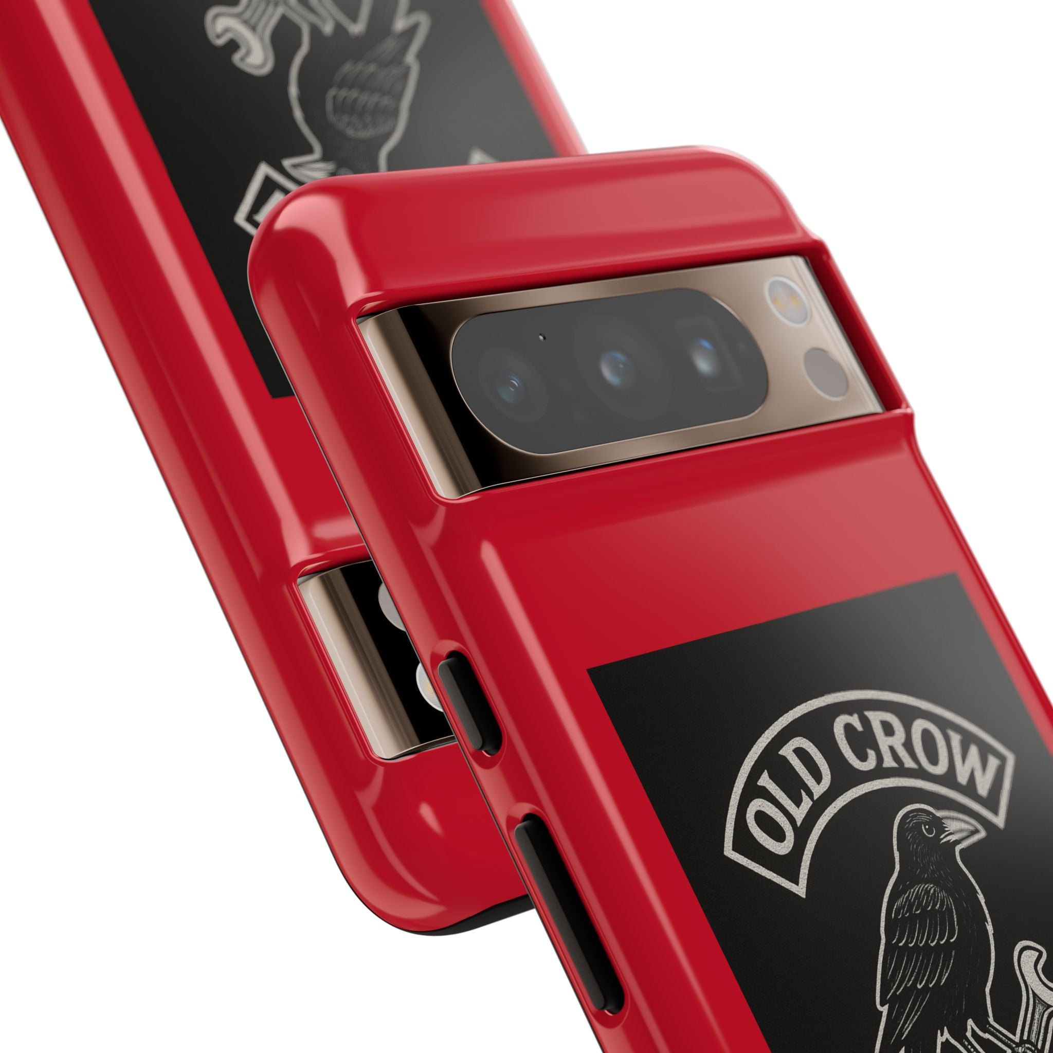 Old Crow Garage Retro Hotrod Rider Cases
