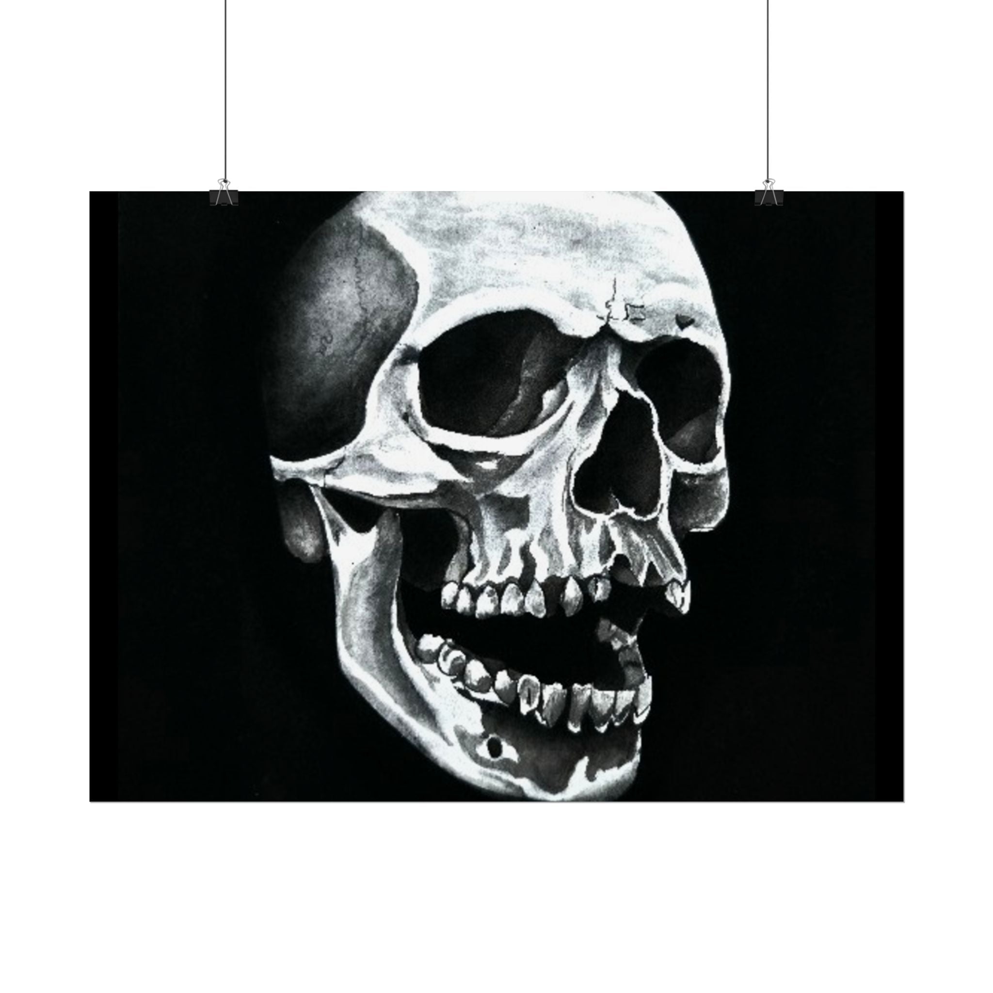 Skull Art Rolled Posters