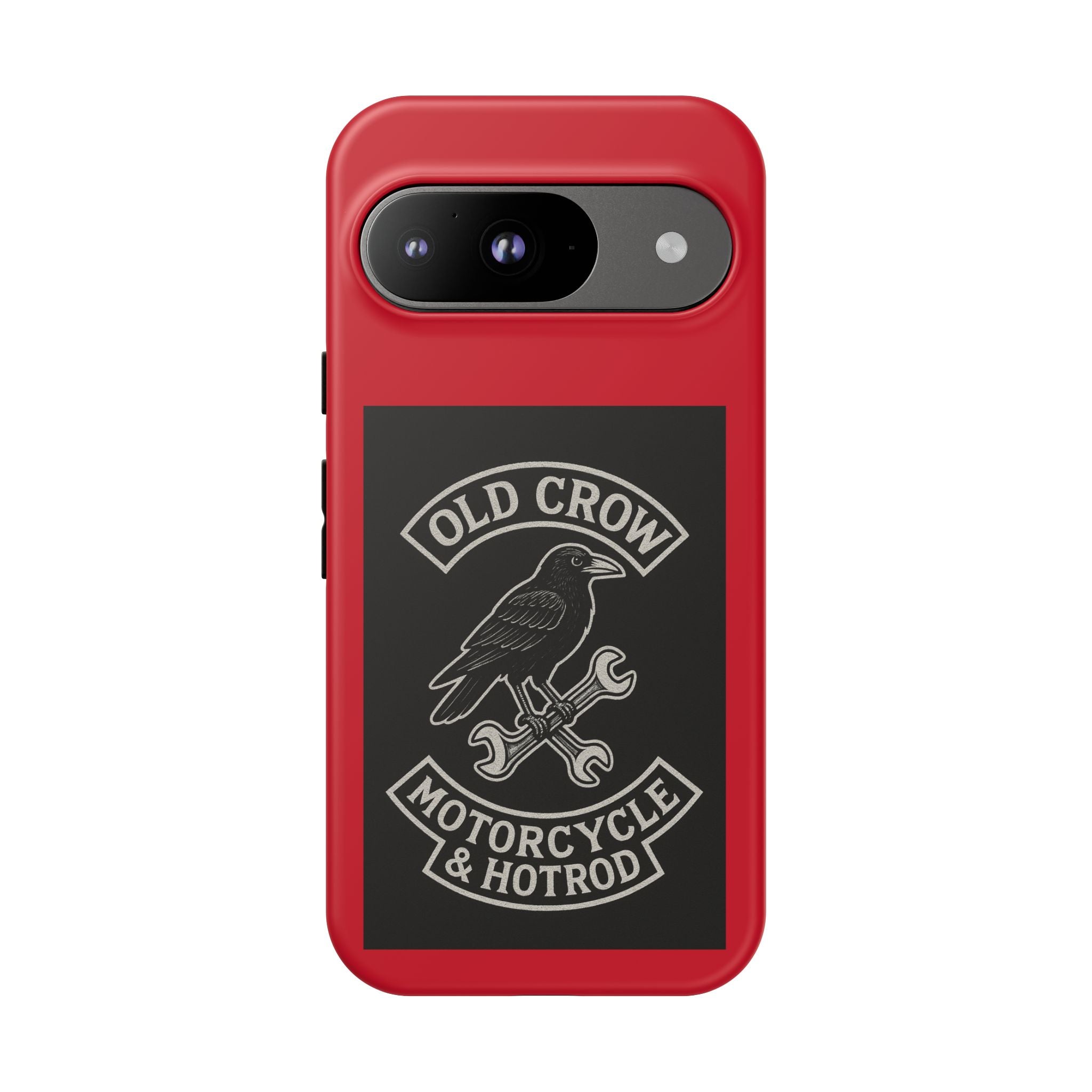 Old Crow Garage Retro Hotrod Rider Cases