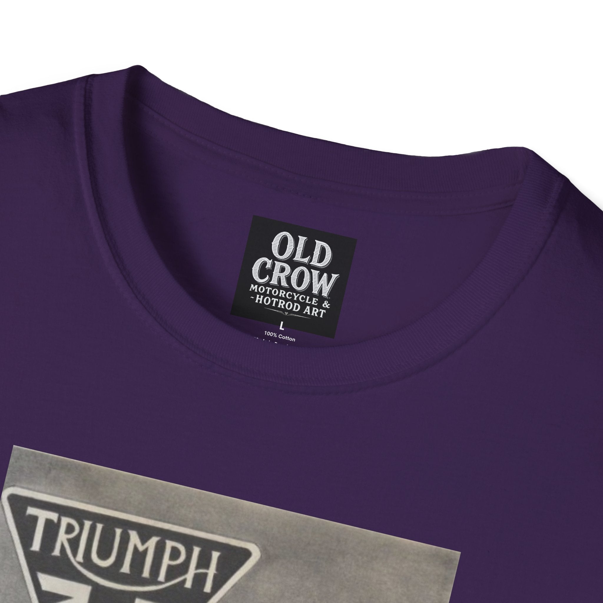 Retro Triumph Chopper Softstyle T-Shirt