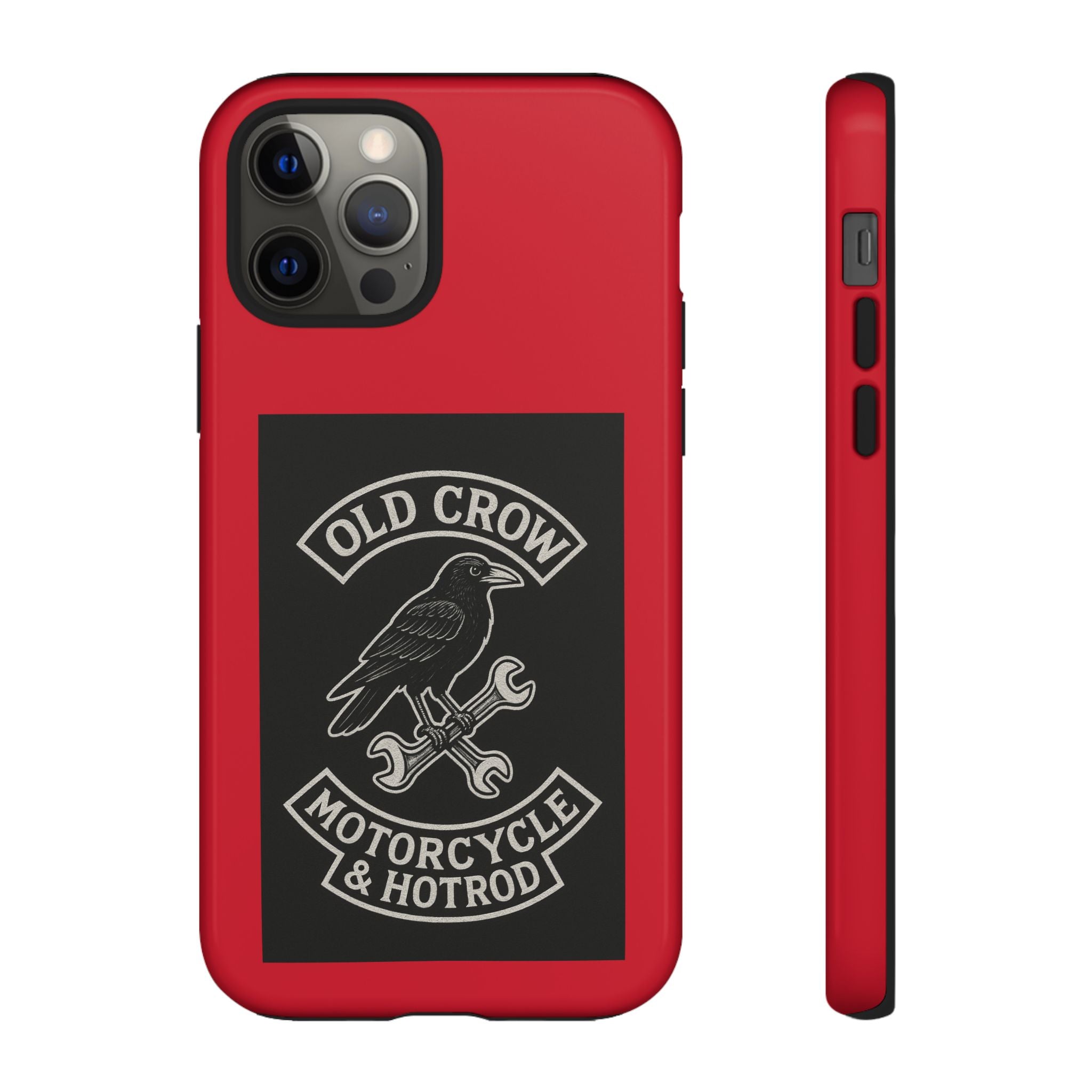 Old Crow Garage Retro Hotrod Rider Cases