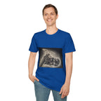 Custom Bobber Bike Canvas T-Shirt