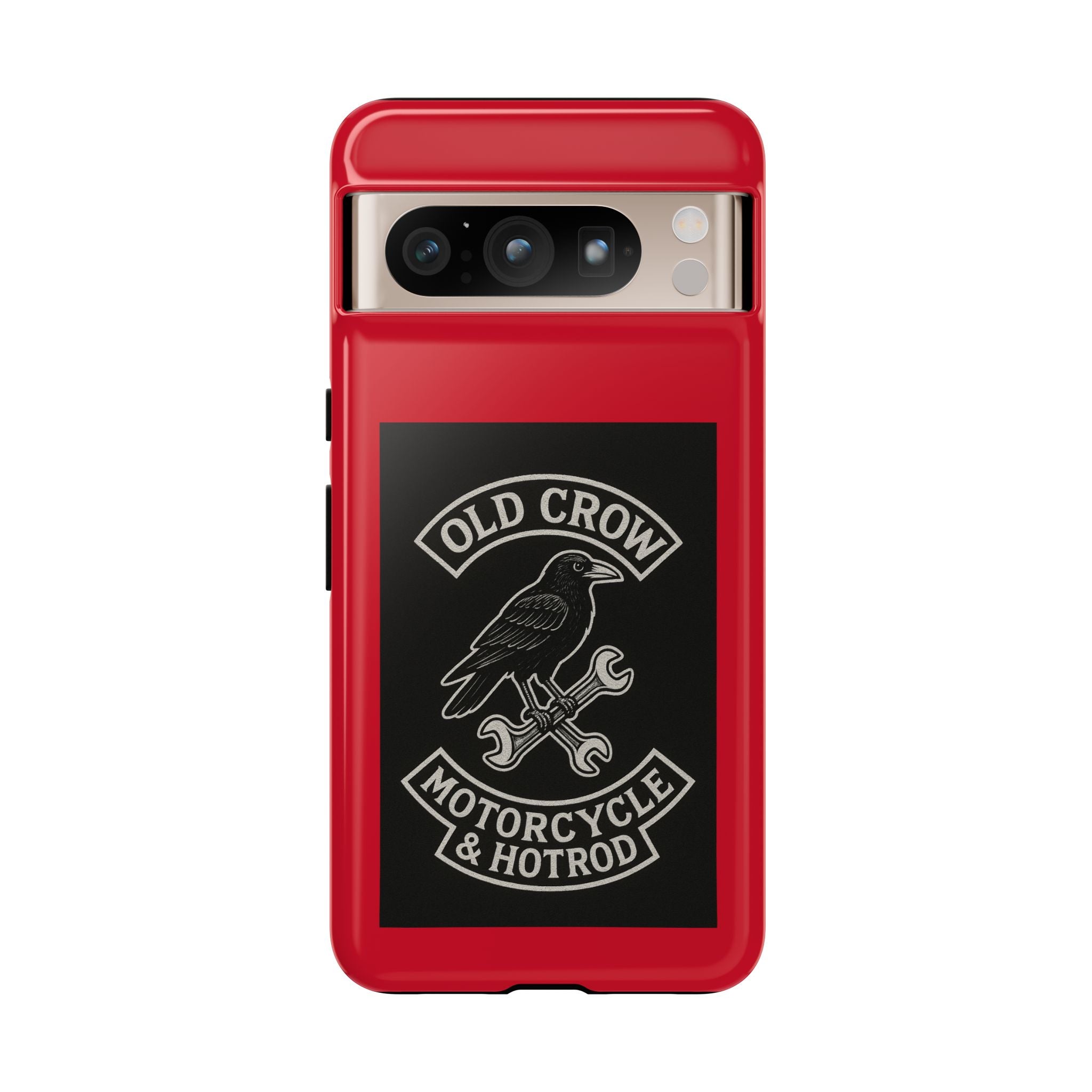 Old Crow Garage Retro Hotrod Rider Cases