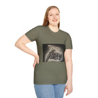 Custom Bobber Bike Canvas T-Shirt