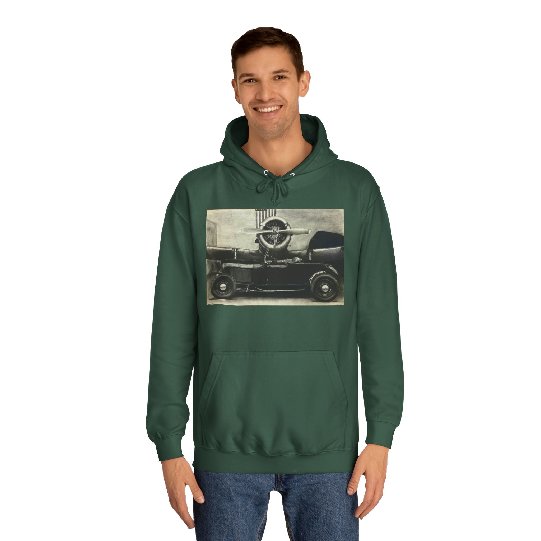 Sky and Speed Hoodie College Hoodie