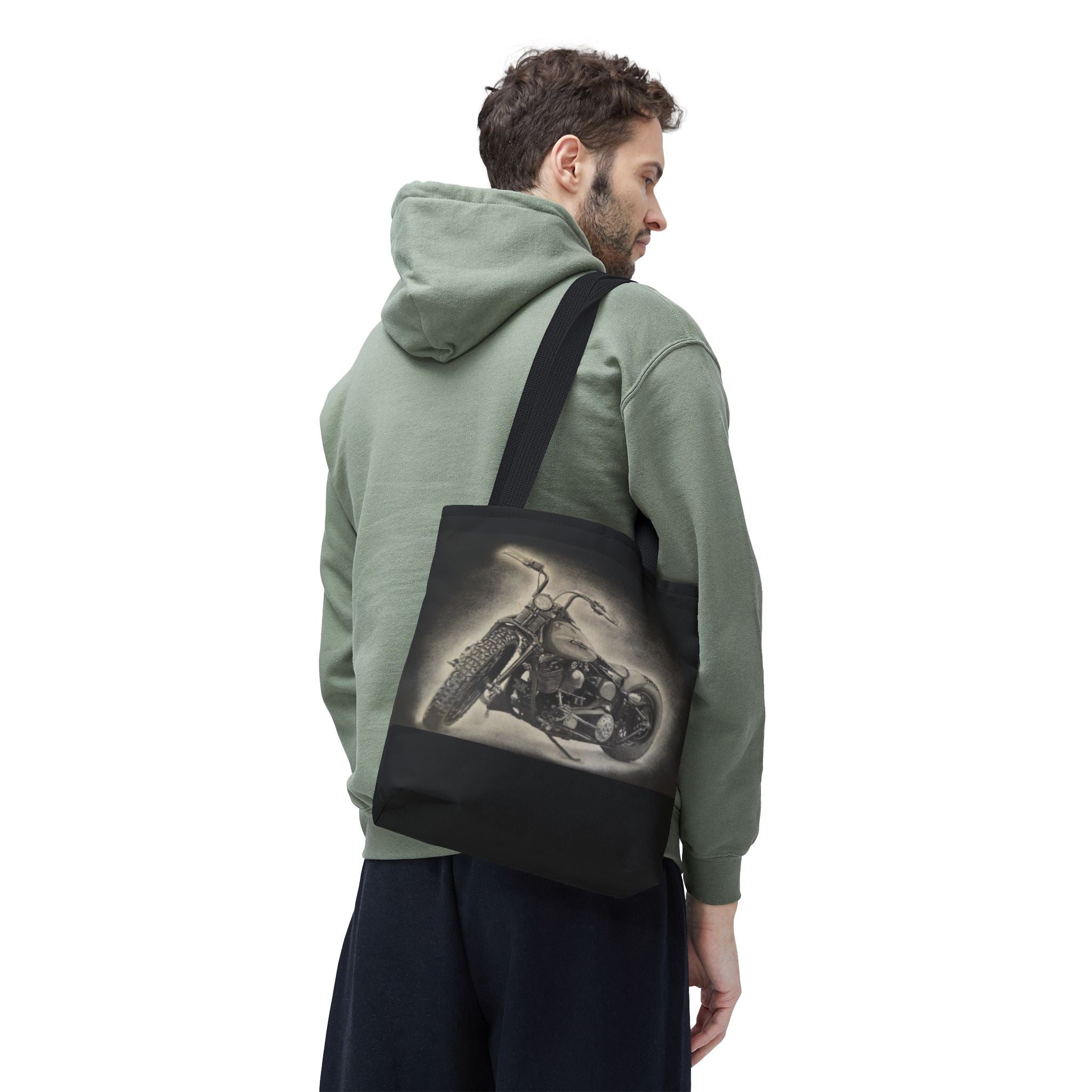 Chrome Shadow Tote Bag
