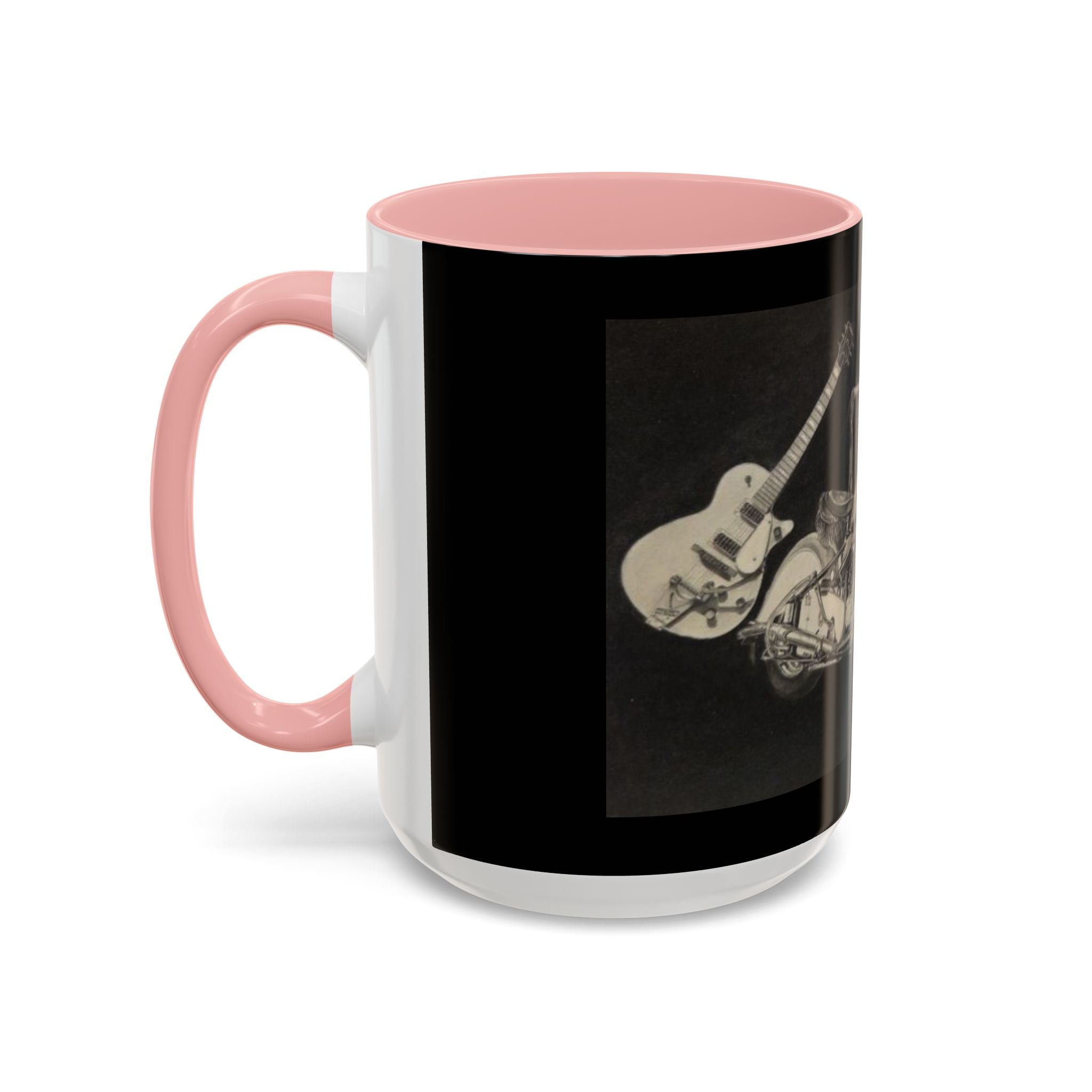 15 Vintage Motorcycle & Guitar Coffee Mug