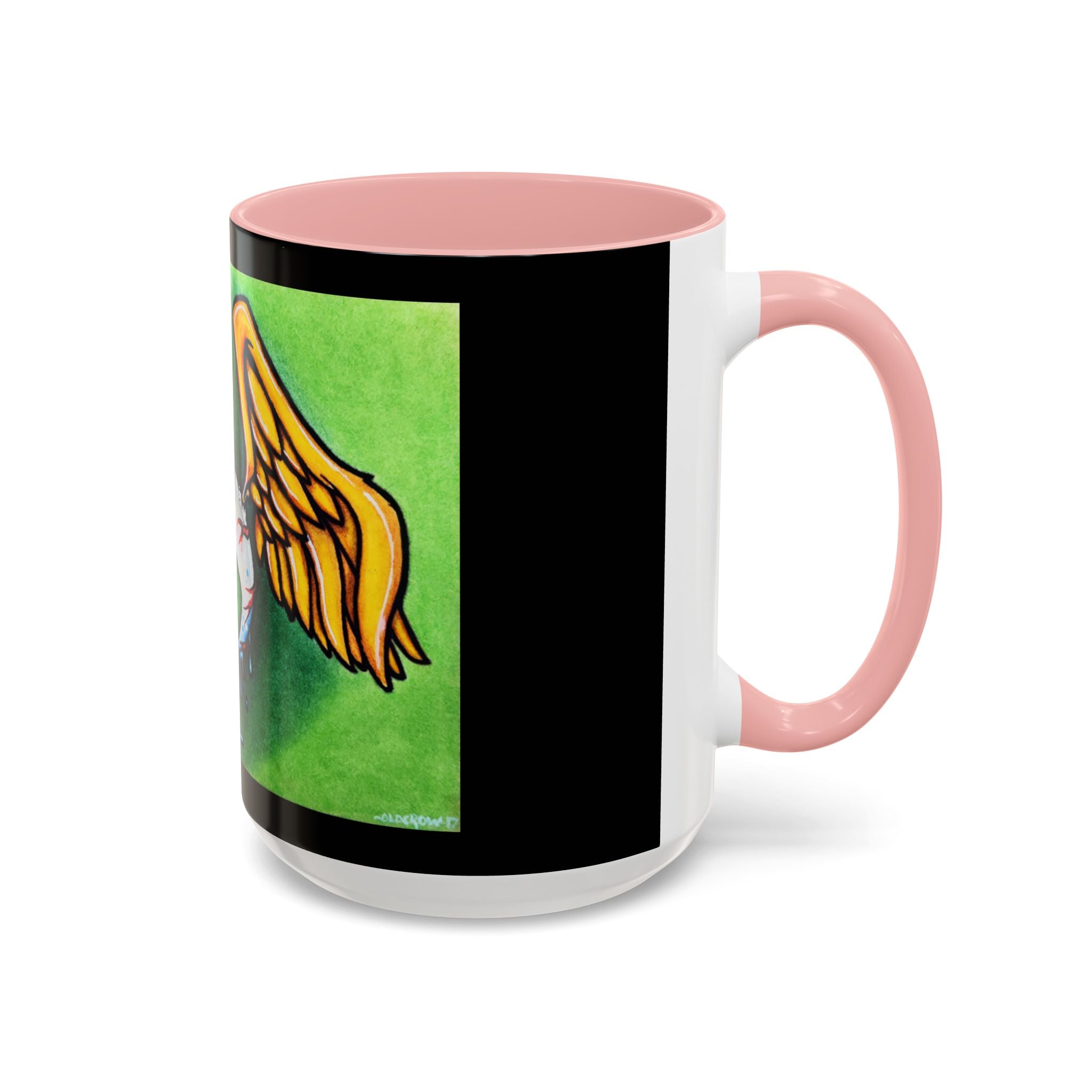 28 Whimsical Gothic Winged Eye Coffee Mug