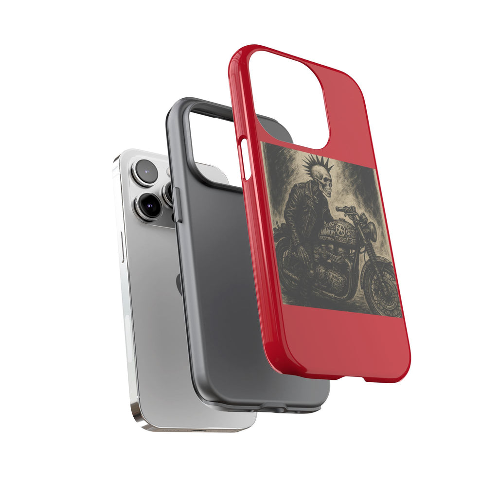 Gothic Punk Biker Skeleton Cases