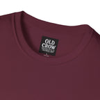 Retro Biker Life Old Crow Shop Sign T-Shirt