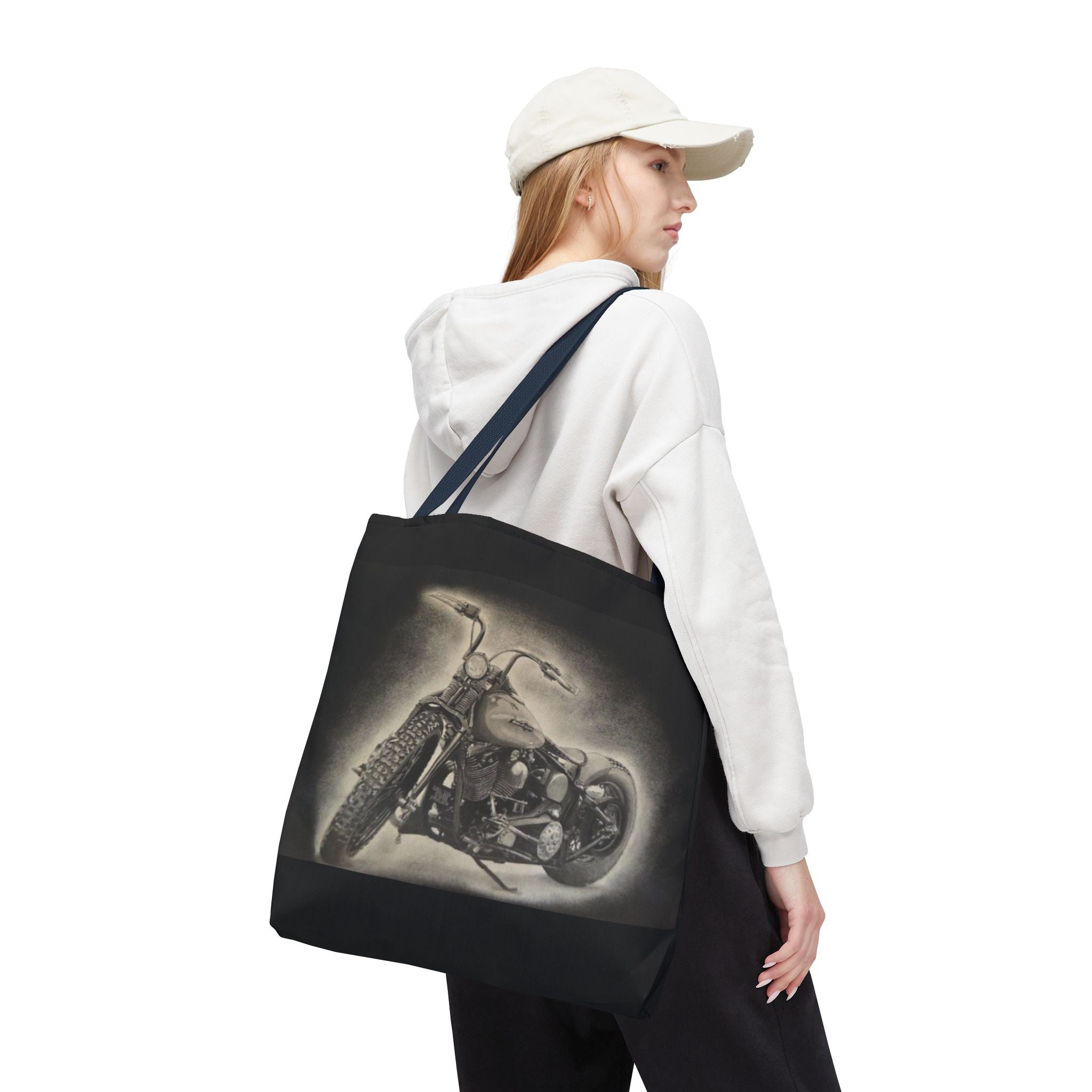 Chrome Shadow Tote Bag