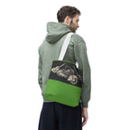 Two Wheels, Six Strings Tote Bag