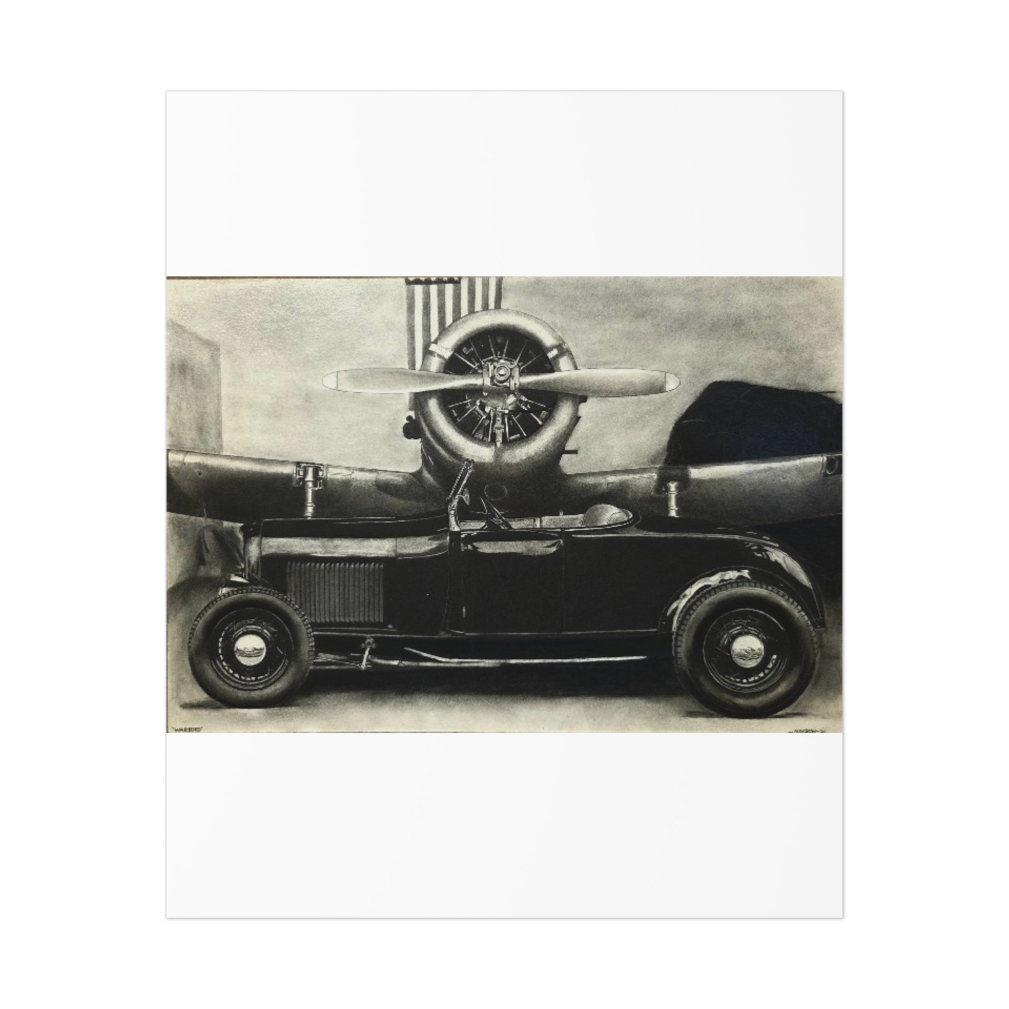Vintage Car Art Print