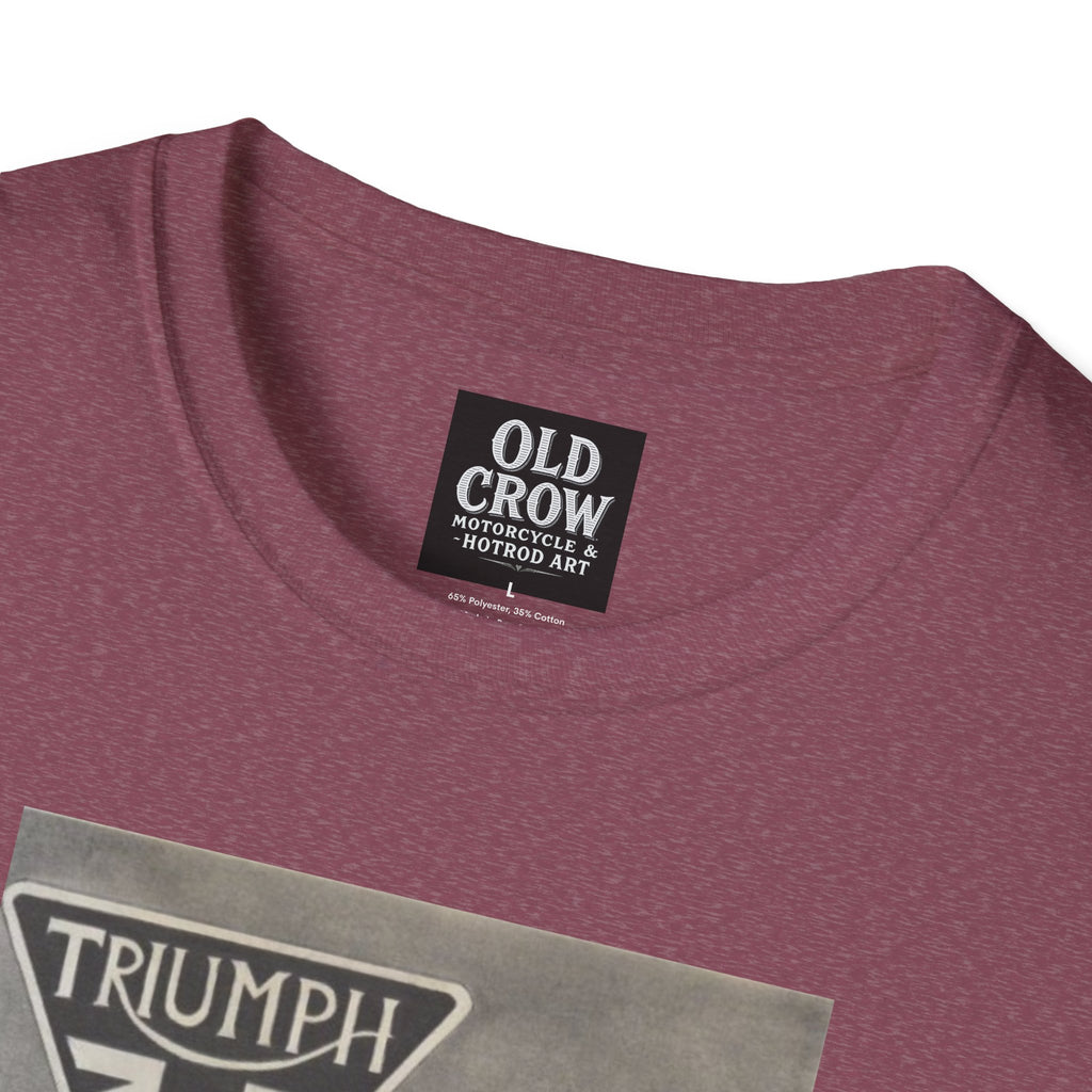 Retro Triumph Chopper Softstyle T-Shirt