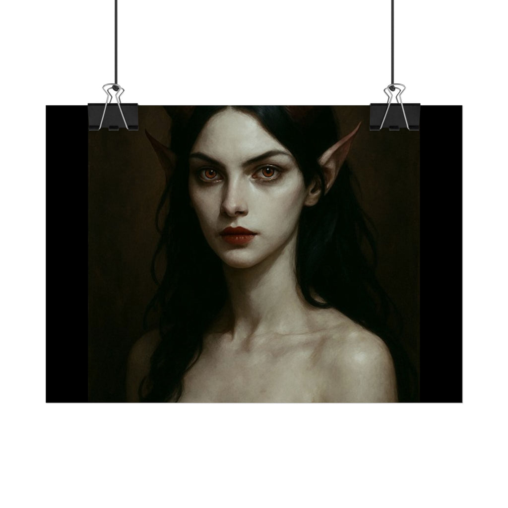 Gothic Art Rolled Posters, Dark Fantasy Wall Decor