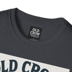 Old Crow Long Fork Chopper Sticker T-Shirt