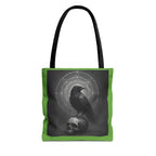 Black Raven & Skull Magic  Tote Bag