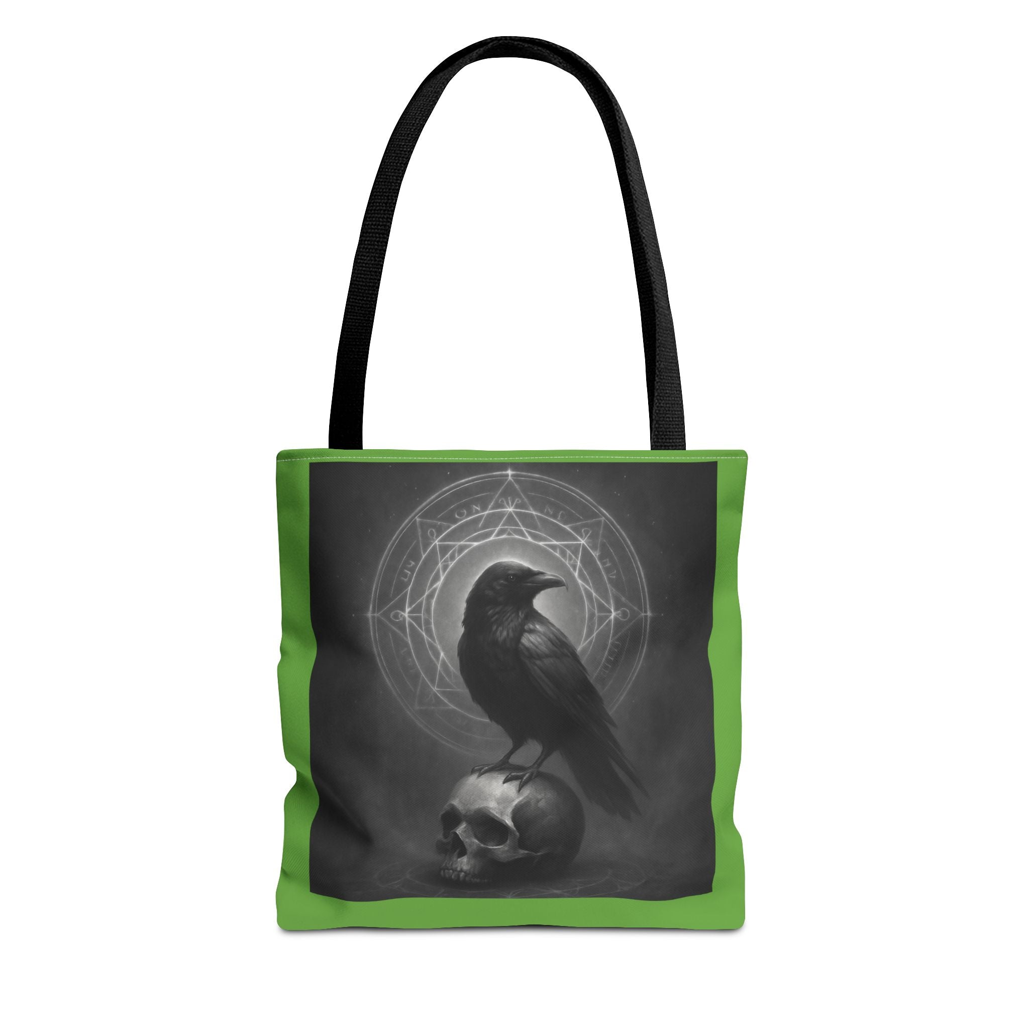 Black Raven & Skull Magic  Tote Bag