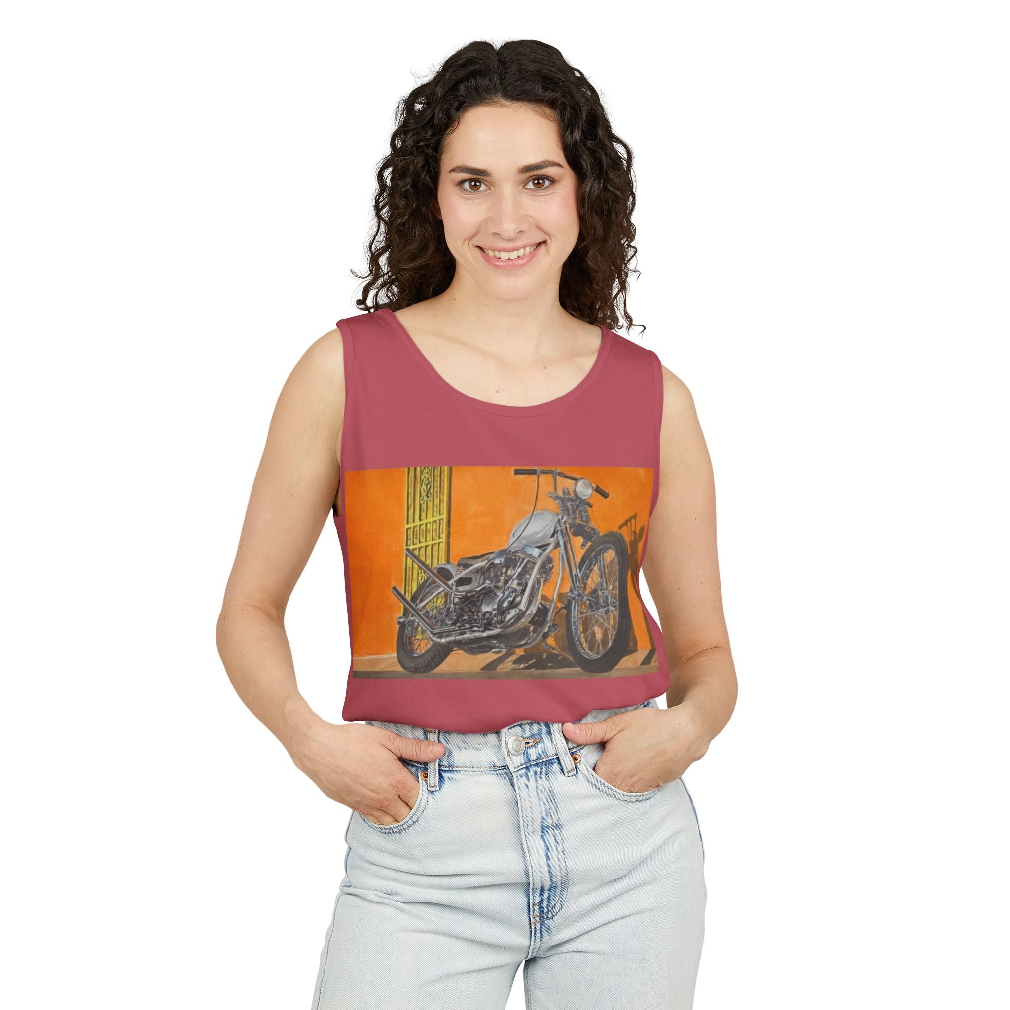 Sunset Chopper Tank Top