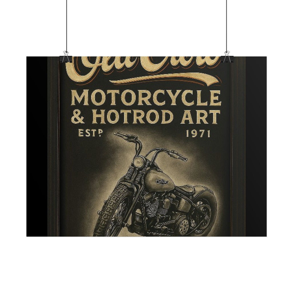 Ride with Pride Art Rolled Posters