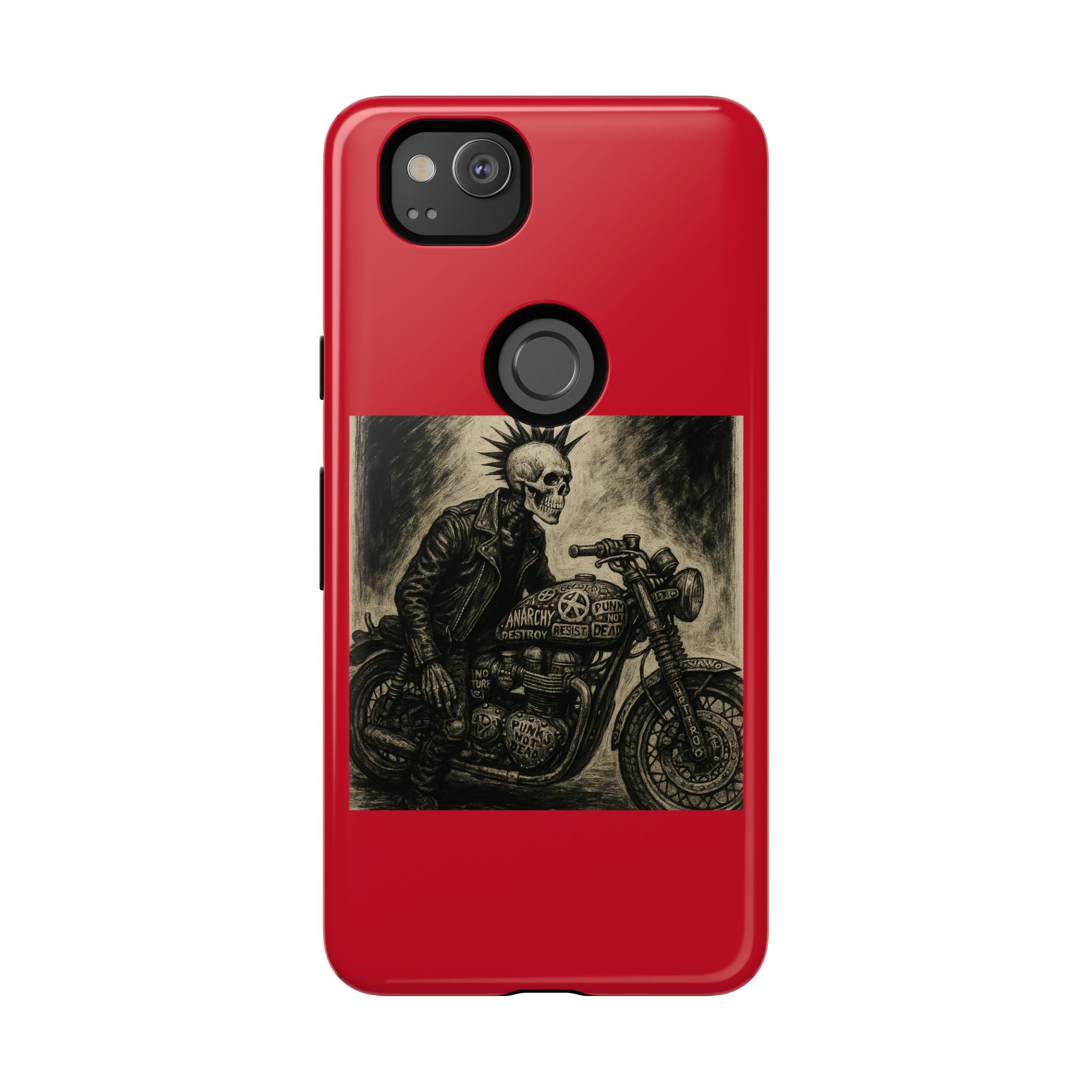 Gothic Punk Biker Skeleton Cases