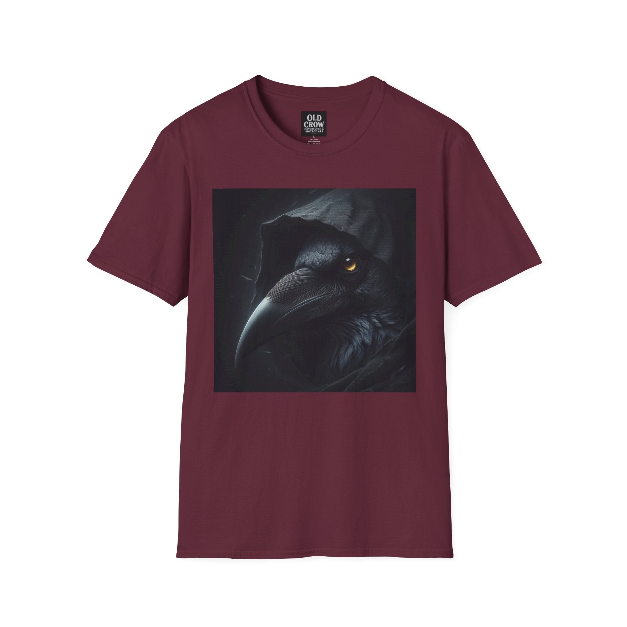 Mystical Crow in Hood T-Shirt