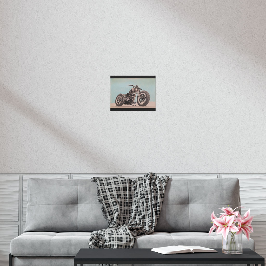 Chopper Soul, Open Sky Motorcycle Art Print
