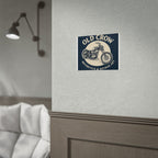 Old Crow Rolled Poster, Retro Wall Decor