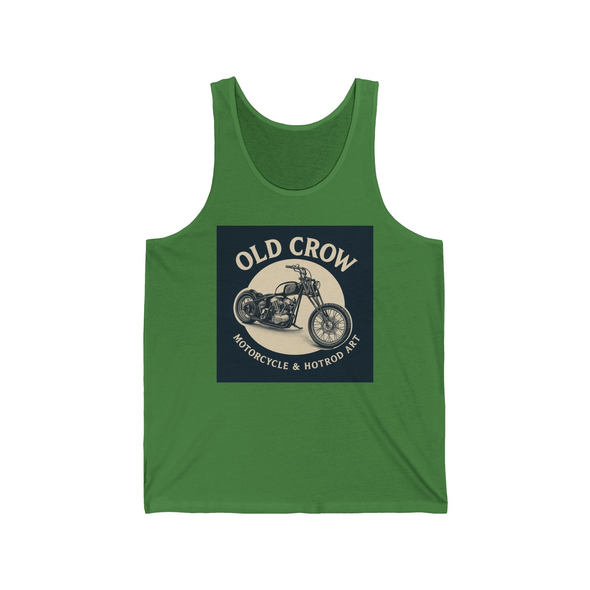 Old Crow Chopper Art Jersey Tank
