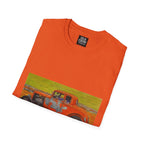 Vintage Hotrod in Motion Softstyle T-Shirt, " Book'n"