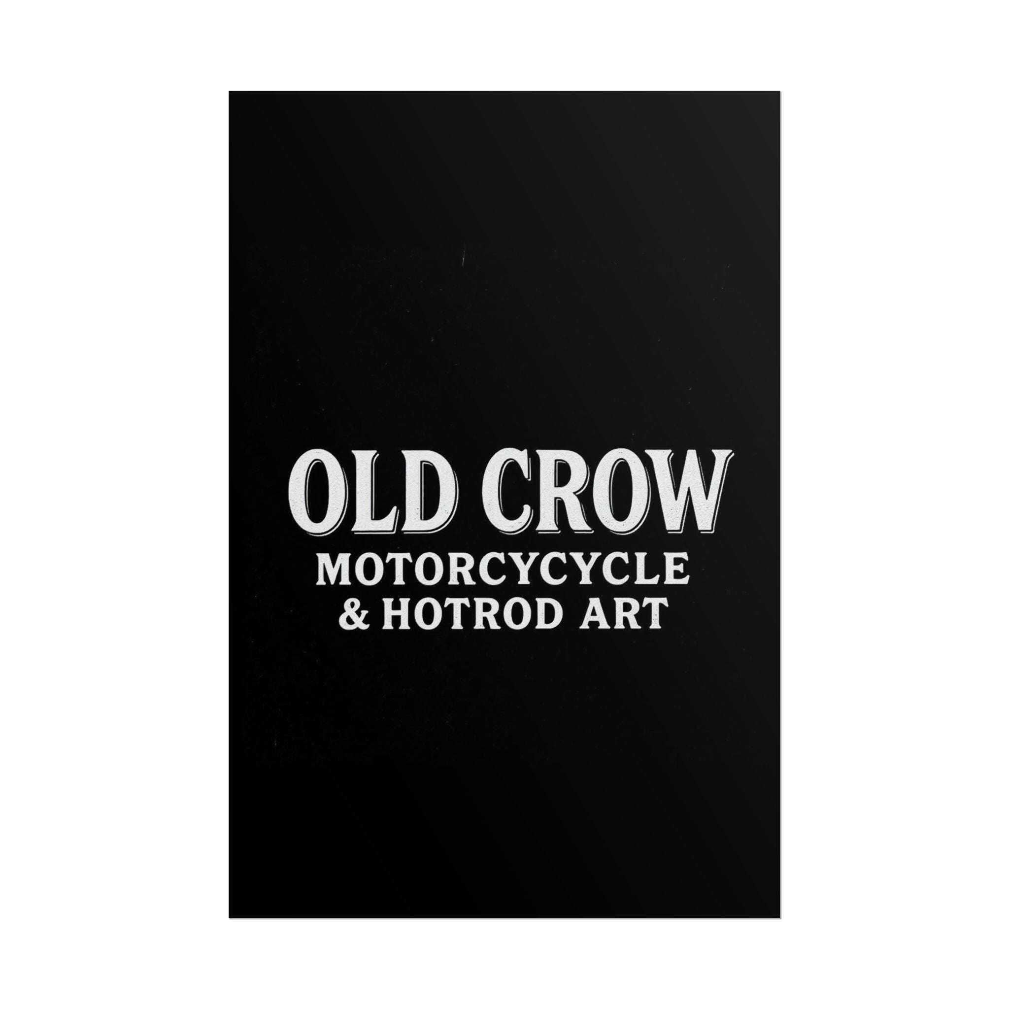 Old Crow: The Omen Art Rolled Posters