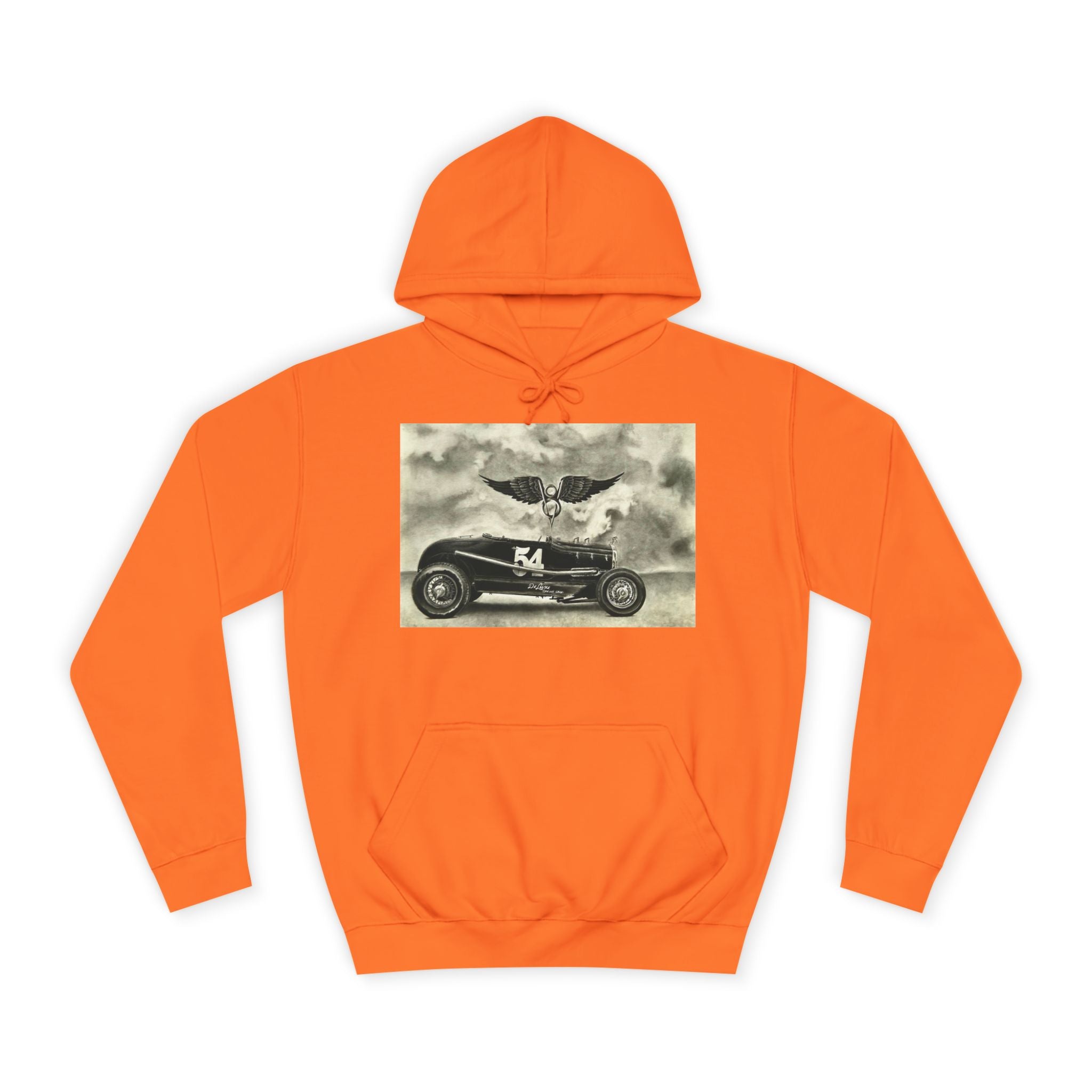 No. 54 Winged Hotrod Hoodie