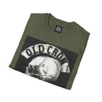 Old Crow Motorcycles Skull Emblem Patch T-Shirt