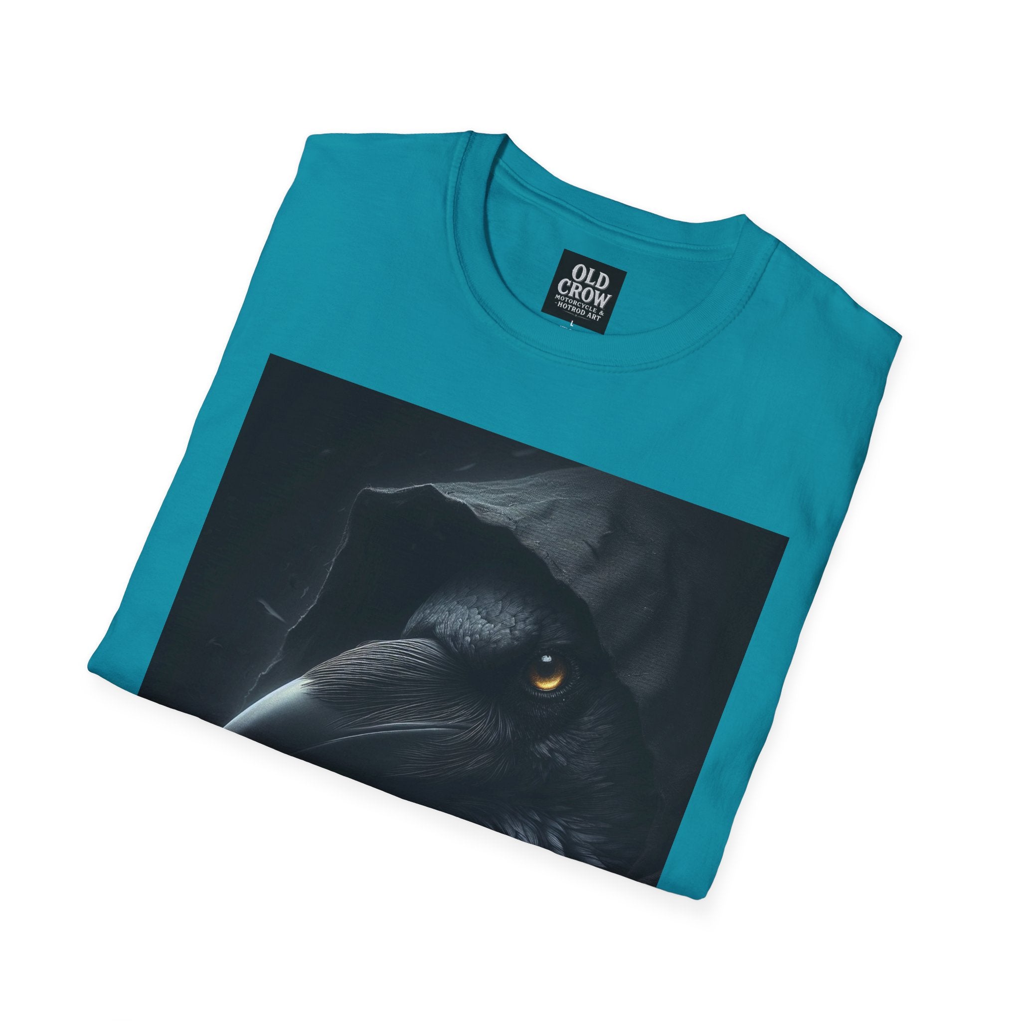 Mystical Crow in Hood T-Shirt