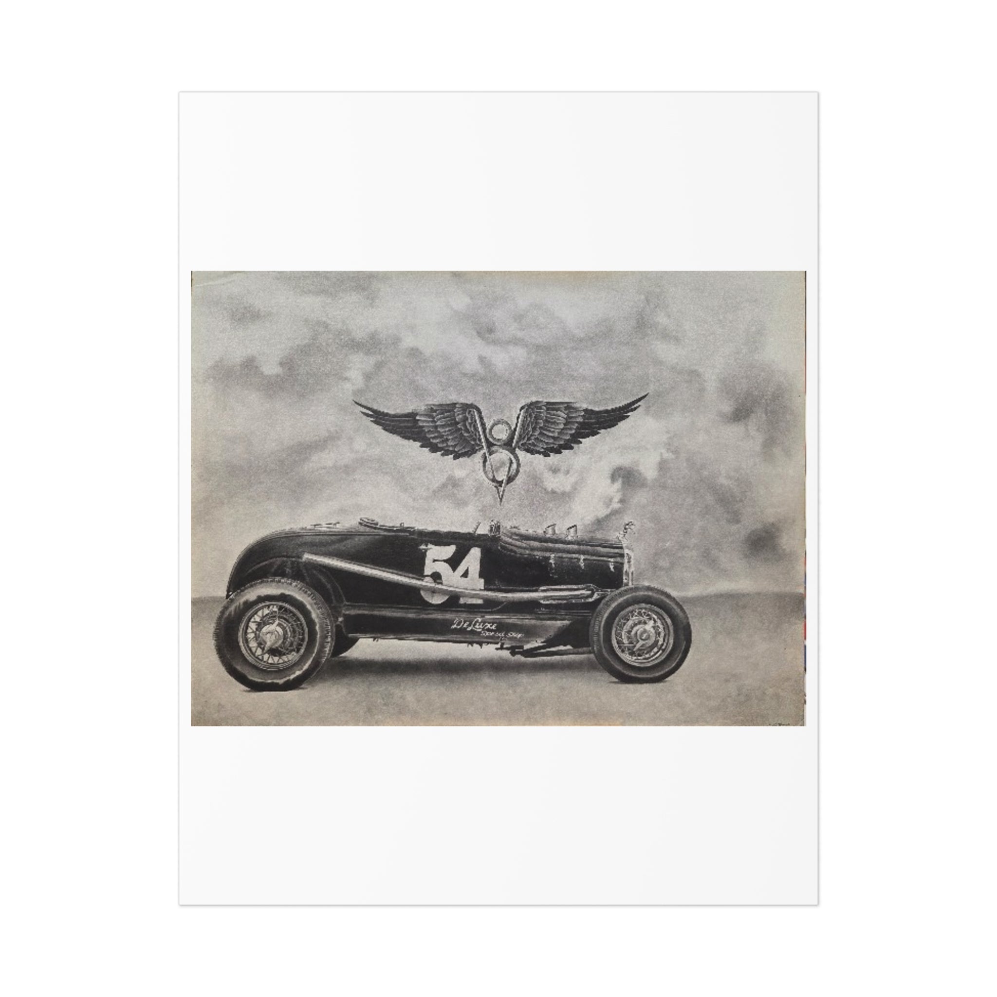Old Crow: Speed, Steel & Spirit Art Print