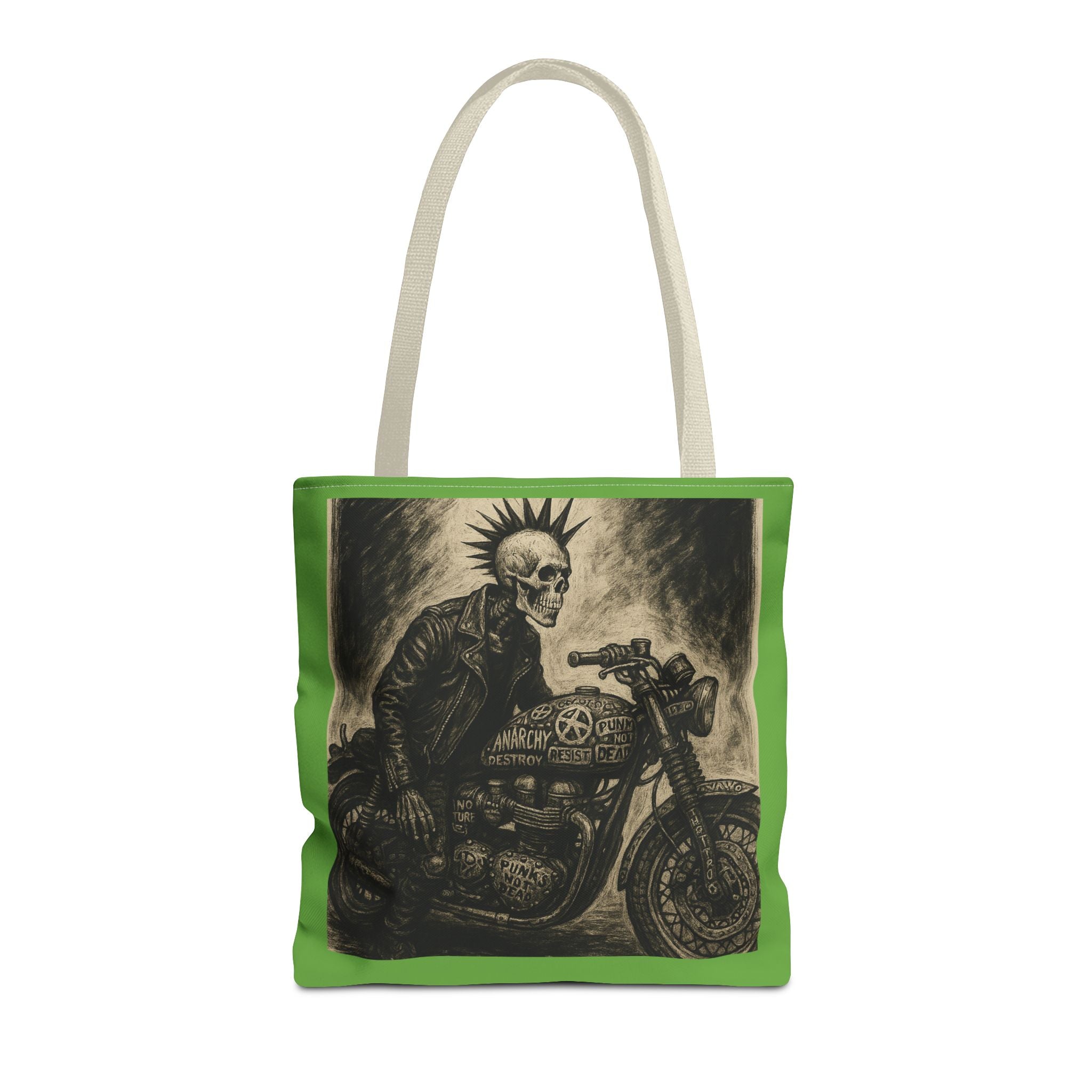 Heavy Metal Punk Rider Tote Bag